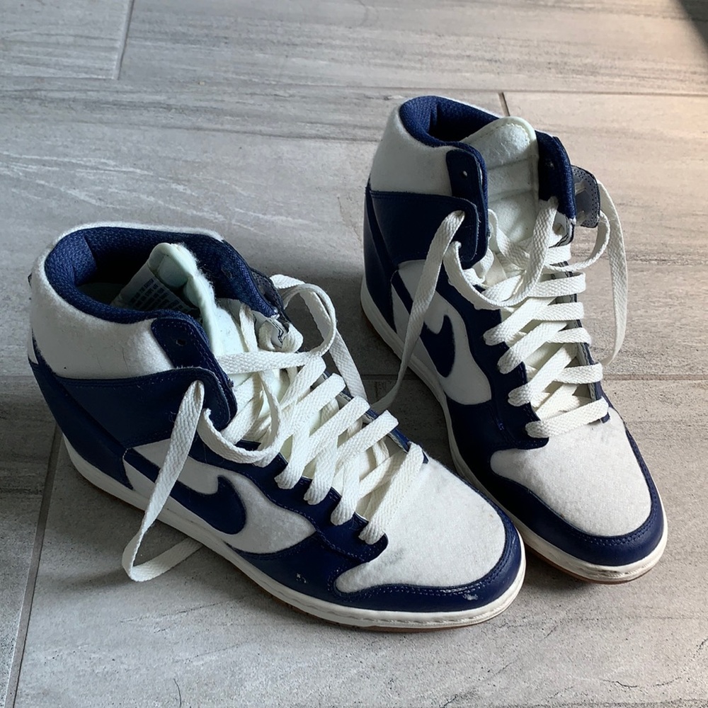 Nike wedge high tops